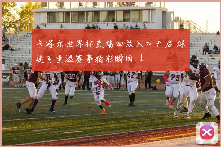 卡塔尔世界杯直播回放入口开启 球迷可重温赛事精彩瞬间_1
