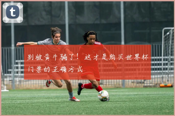 别被黄牛骗了!这才是购买世界杯门票的正确方式