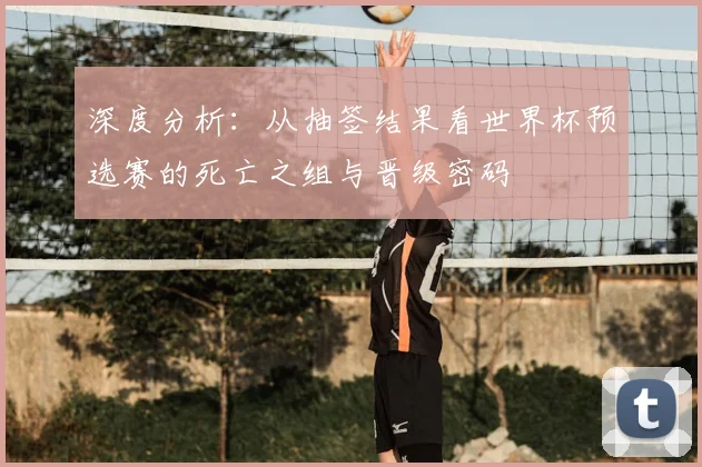 深度分析：从抽签结果看世界杯预选赛的死亡之组与晋级密码