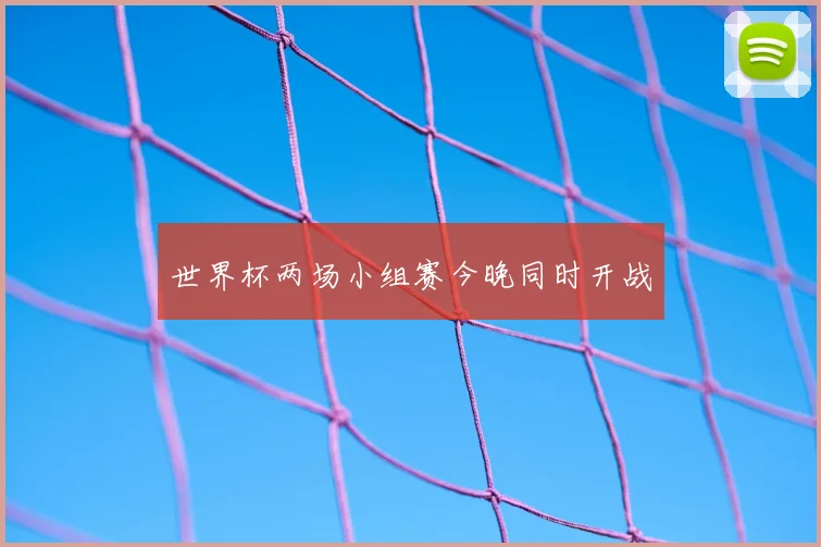 世界杯两场小组赛今晚同时开战